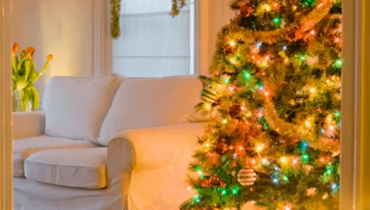 4 dicas de decoração natalina para salas de estar pequenas.